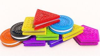 Learning Shapes and Colors with 3D Cookies for Kids and Children
