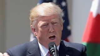 Trump thanks America's heroes at White House