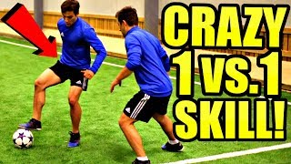 Learn This CRAZY Effective Football/Soccer Skill Tutorial! - (Best 1 vs 1 Moves) Ronaldo/Neymar