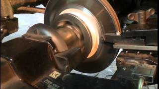 Проточка тормозных дисков Infiniti FX35