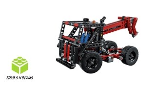 Lego Technic 42061 Tow truck | B Model Speed build + Review with scoring