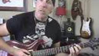 Guitar Lesson on palm muting Inspired By Green Day