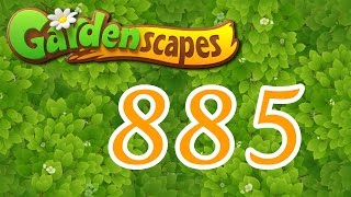 Gardenscapes level 885