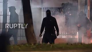 Greece: Thessaloniki police clash with protesters on anniversary of Polytechnic Uprising
