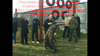 Ножевой бой. Как сломать шею.