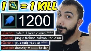 1200 AP 1 SHOT NIDALEE!! TEK MIZRAKLA TEK ATIYORUZ!! NİDA ATTIRAN NIDALEE!! | KFCEatbox