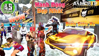 [Garena Free Fire] Hành Động Biến Ra Xe Vàng 999 Cực Ngầu | AS Mobile