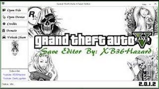 GTA 5:HOW TO USE HAZZERD SAVE EDITOR [XBOX 360]