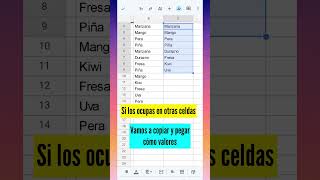 ???? ¿Cómo encontrar los valores únicos en una hoja de cálculo de Google? | Google sheets | ⏰ Shorts