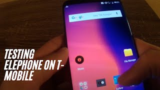 Elephone U Pro T-mobile 4G compatibility test (T-mobile USA)