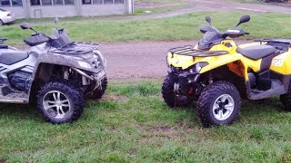 Can-am Outlander Max 500L DPS versus CFmoto Terralander X8