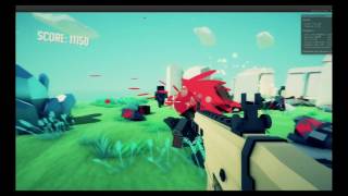 Unity3D Low-poly VR FPS Gameplay #2
