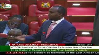 Jubilee MPs BOYCOTT Parliament and Junet is happy about it,Endorses Oburu & Musyoka for EALA