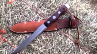 Wall handmade knives , John Ek designed model 9 Marine