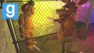 Garry's mod FOXY SAVES FREDDY (Gmod Role-Play Five Nights At Freddys mod)