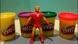Iron Man Play Doh Железный Человек Плей До