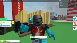 Jugando Destruction Simulator con mi skin vieja roblox