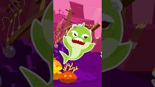 Despierta, Tiburón Abuelo Zombi????‍ ️ #babyshark #halloween #shorts