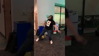 He’s beauty, he’s grace, he almost fell on his face!