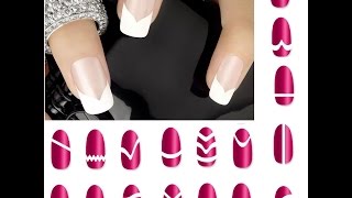 Покупки с Алиэкспресс / трафареты для ногтей / кулон//Aliekspress / stencils for nails / pendant