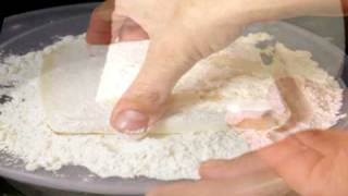 GreekFoodTv☼ Saganaki - Pan-Fried Cheese