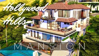 The Sims 4 Speed Build | ⭐ HOLLYWOOD HILLS MANSION ⭐ | Part 1