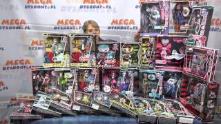 Monster High - pełna kolekcja lalek na 2012 - www.MegaDyskont.pl - sklep z zabawkami