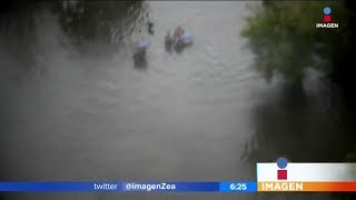 Houston en desastre por paso de huracán 'Harvey' | Noticias con Francisco Zea
