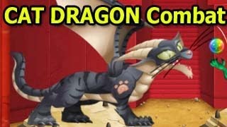 CAT DRAGON Combat Attacks in Dragon City