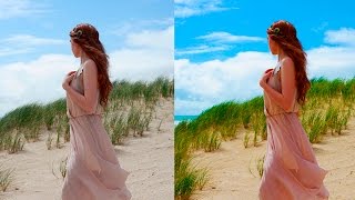 Vibrance vs saturation explained | Photoshop Beginners Tutorial cs6