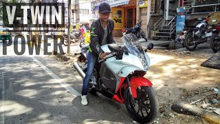 HYOSUNG GT 250R : Ride review : Vtwin power