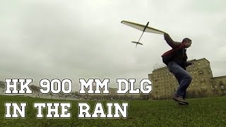 900mm DLG flight in the rain