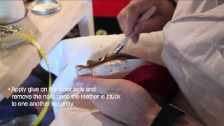 How to make Salvatore Ferragamo Varina ballet flats
