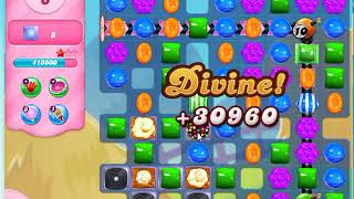 Candy Crush Saga Level 2877 no boosters