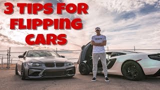 The 3 Things To Know Before Buying & Reselling A Car