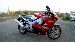 Обзор и тест драйв Мотоцикла Kawasaki ZX 9R