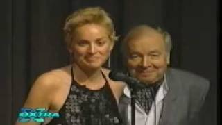 Стас Намин, Оливер Стоун, Шарон Стоун. Голливуд. Tower Award. 2004-2005