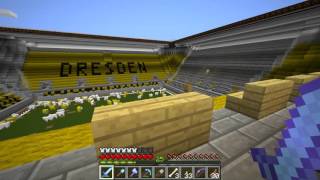 Minecraft Rudolf Harbig Stadion #100 Dynamo Dresden Stadionführung