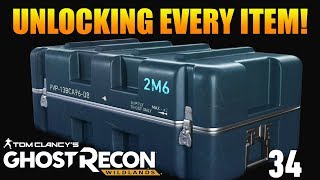 UNLOCKING EVERY ITEM IN BATTLE CRATES! | Ghost Recon Wildlands Battle Crate Opening
