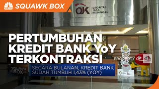 Pertumbuhan Kredit Bank masih Terkontraksi 3,77% (YoY)