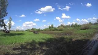 Тест РМ 800 UTV на грязевой трассе