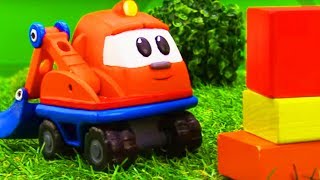 Игрушки и машинки для детей - Капу строит площадку для собачек