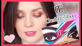 ПОЛНЫЙ ОБЗОР ПАЛЕТКИ Charlotte Tilbury The Icon Palette / Примеры макияжа, СВОТЧИ | LAUREATKA