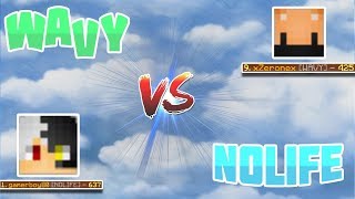 Hypixel Bedwars Guild vs. Guild - NoLife vs. Wavy