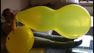 Yvy b2p a huge yellow chinese doll balloon