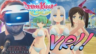 VR WAIFU'S! - Senran Kagura: Peach Beach Splash VR Gameplay | PSVR