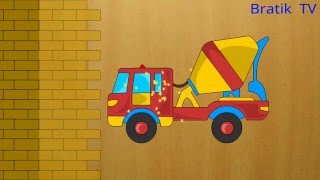 Construction Machinery Puzzles for kids. Строительная техника пазлы для детей