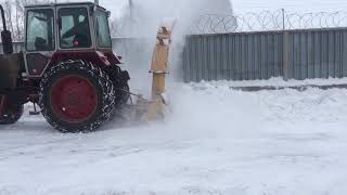 Снегороторный снегоочиститель СШР 2.0 на МТЗ рекомендуем посмотреть