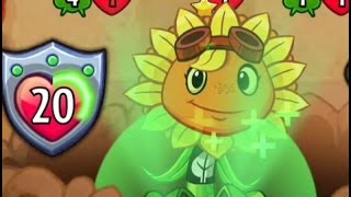 Plants vs. Zombies Heroes: Solar Flare Showcase (Mission 2 Step 1 Walkthrough) (iOS)