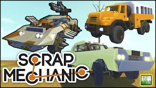 Безумный макс, Урал и Шикарность [ Scrap Mechanic ] Ваши Постройки 0.1.31